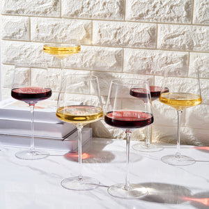 Classica Stemmed Wine Glassware, Set of 6