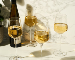 Reserve Inez Crystal Chardonnay Glasses, Set of 4